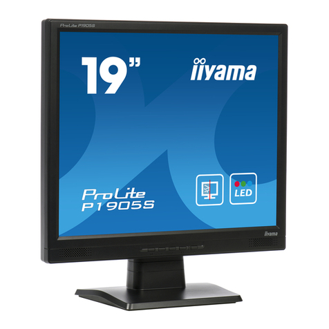 Iiyama ProLite P1905S User manual