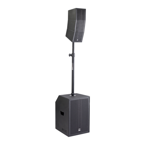 audiophony MOJO2200CURVE user guide
