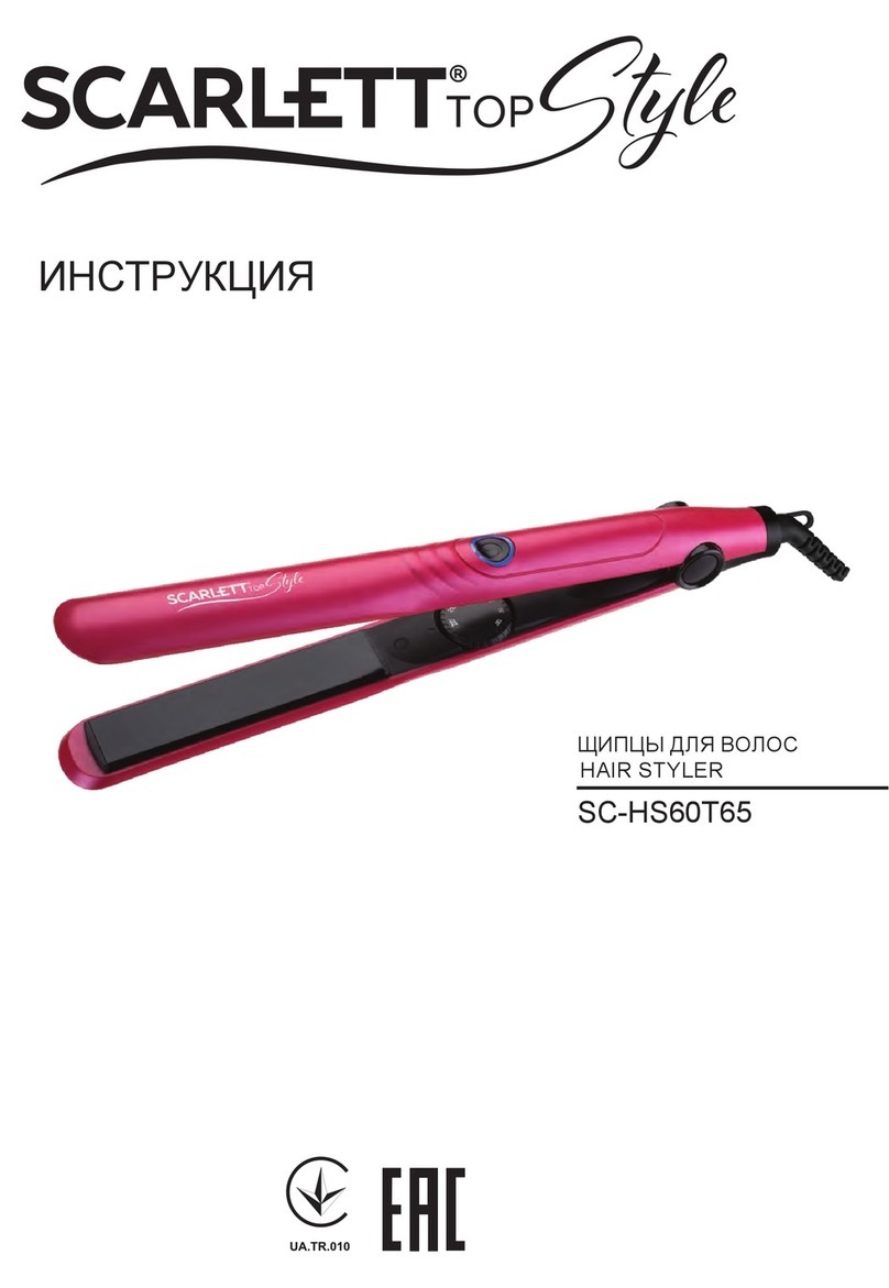 Scarlett TOP Style SC-HS60T65 User manual