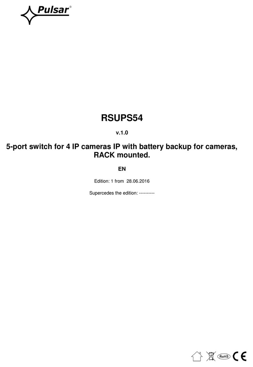 Pulsar RSUPS54 manual