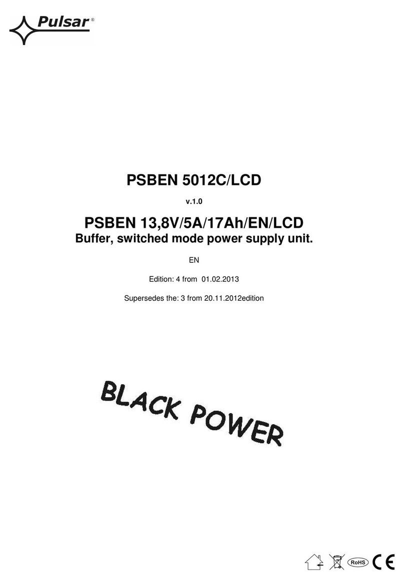 Pulsar PSBEN 5012C/LCD User manual