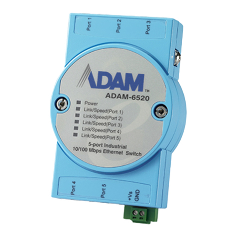Advantech ADAM-6520I-AE User manual