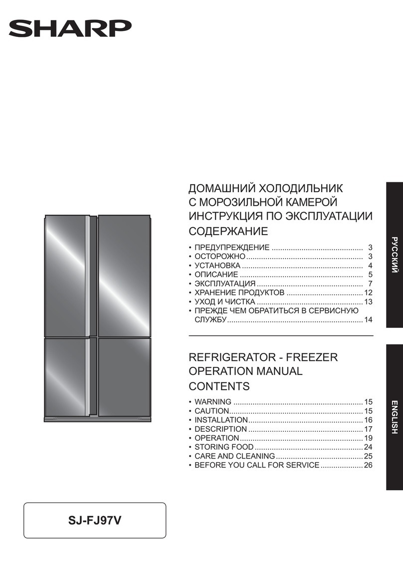 Sharp SJ-FJ97V-BK User manual