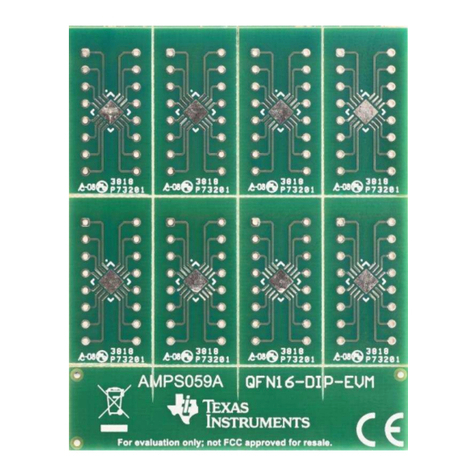 Texas Instruments QFN16-DIP-EVM User manual