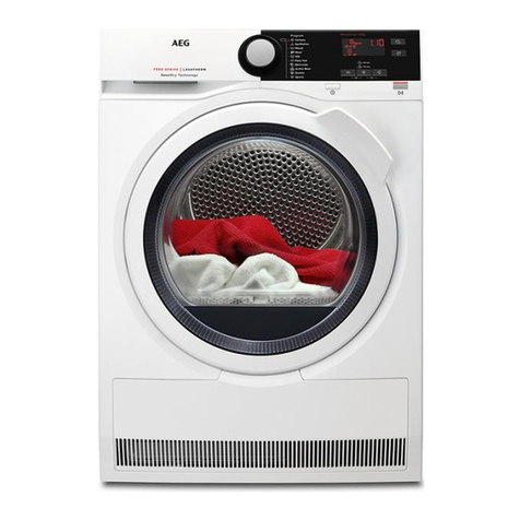AEG LAVATHERM 7DBE38W User manual AEG LAVATHERM 7DBE38W User manual