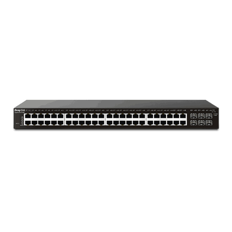 Draytek VigorSwitch P2500 User manual