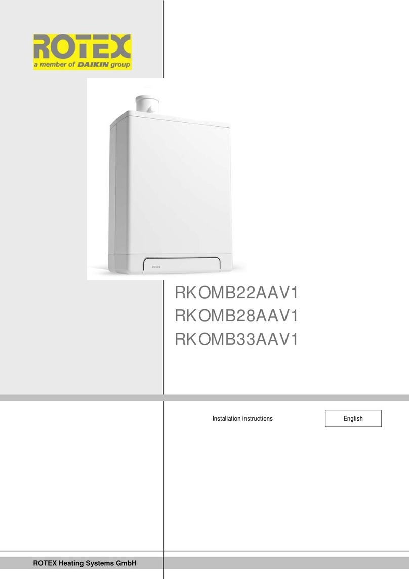 Rotex RKOMB22AAV1 installation instructions