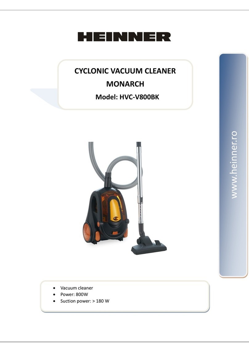Heinner HVC-V800BK User manual