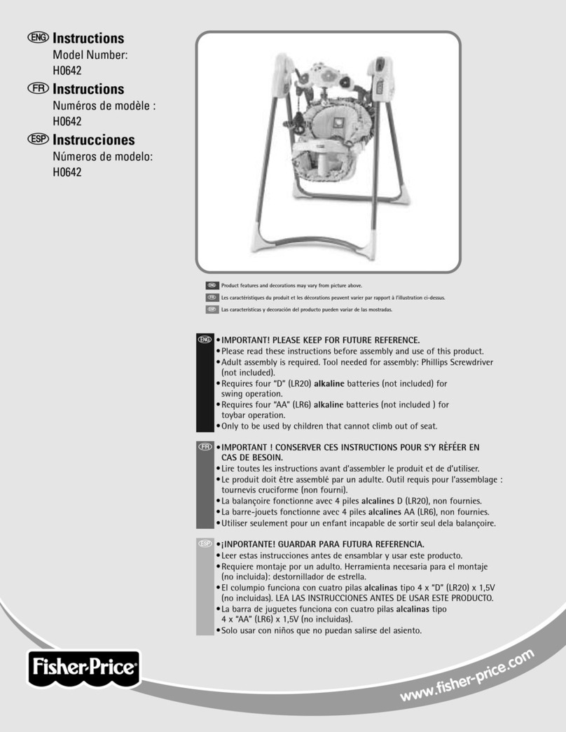 Fisher-Price H0642 instructions