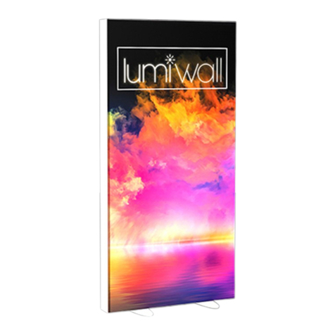 Abex Exhibits LUMIWALL LW-48 User manual