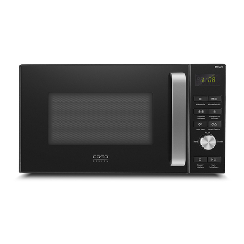CASO DESIGN BMG 20 Installation instructions CASO DESIGN BMG 20 Installation instructions