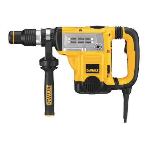 DeWalt D25851 User manual DeWalt D25851 User manual