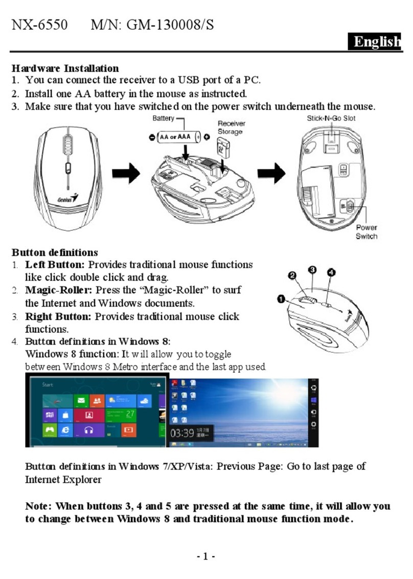 KYE Systems Corp. Exhibit 08 NX-6550 quick start guide