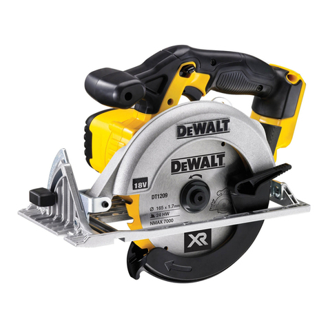 DeWalt XR DCS391 Original instructions