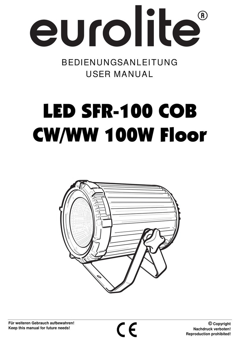 EuroLite SFR-100 user manual