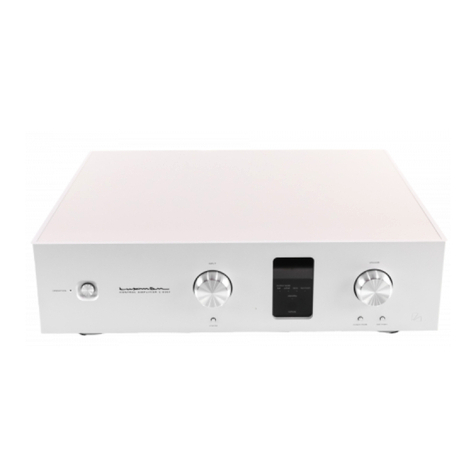 Luxman C-600f owner's manual