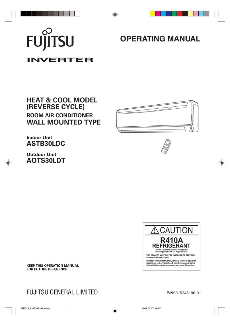 Fujitsu ASTB30LDC User manual