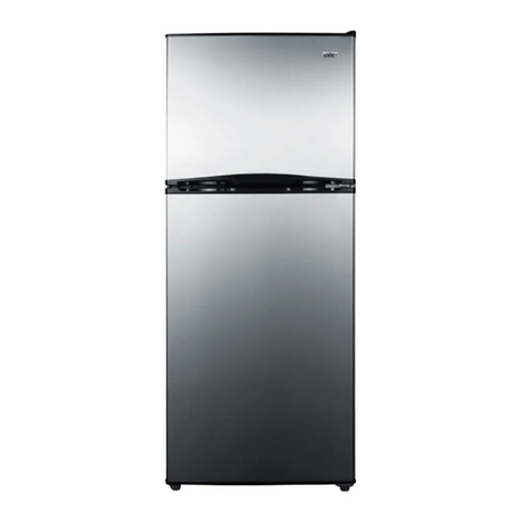 Summit FF1386W Use and care guide