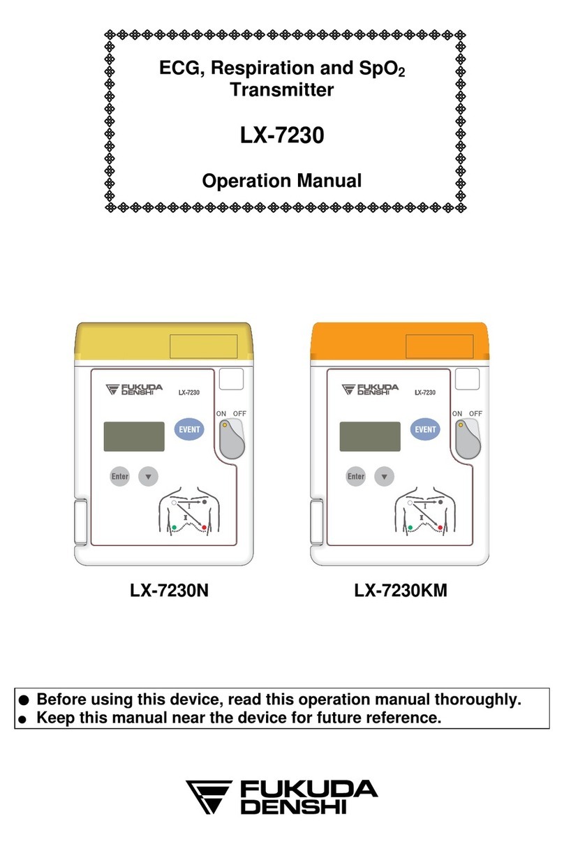 Fukuda Denshi LX-7230 Operation manual