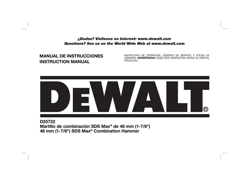 DeWalt D25722K User manual