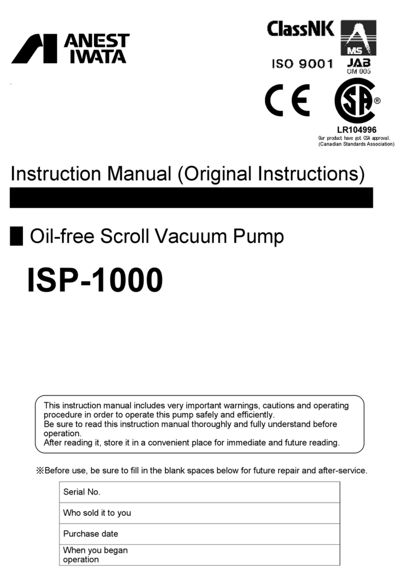 Anest Iwata ISP-1000 instruction manual Anest Iwata ISP-1000 instruction manual