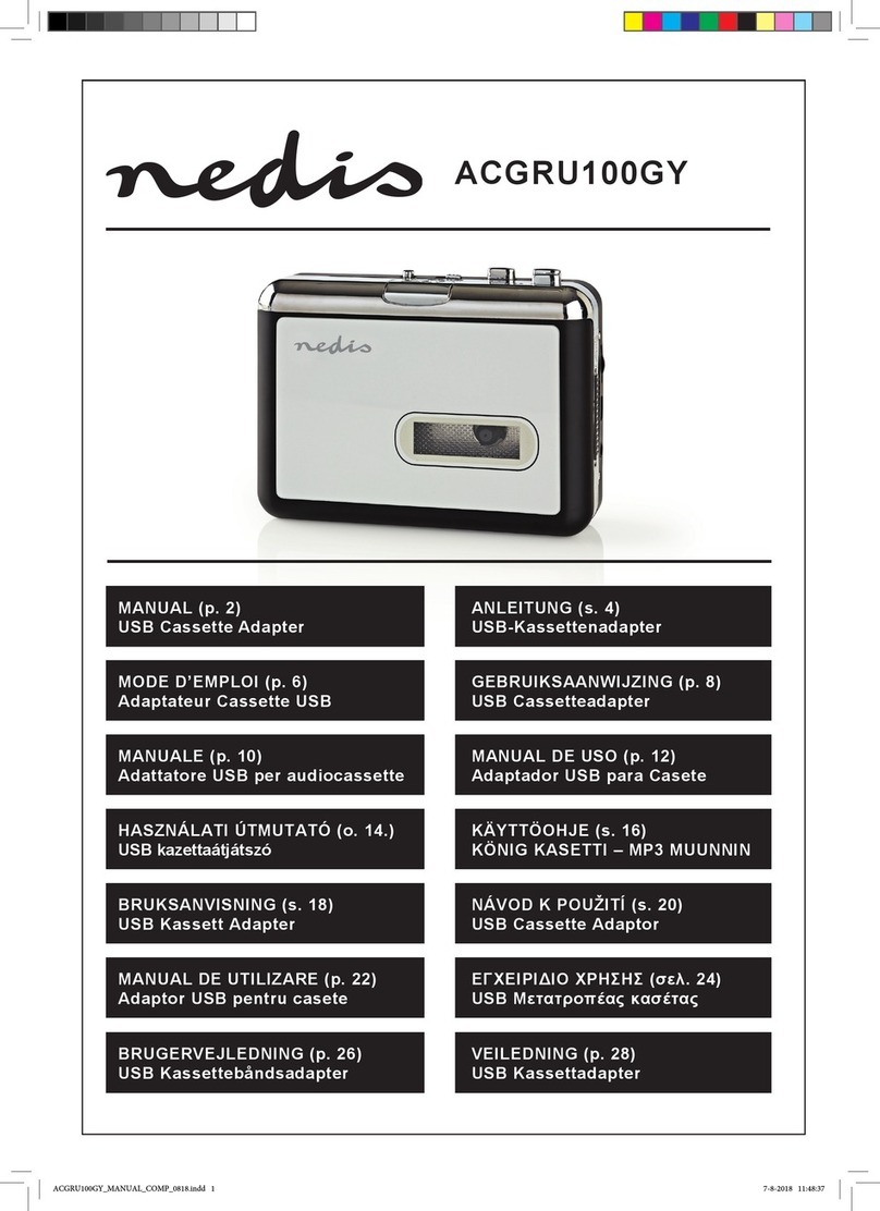 nedis ACGRU100GY manual