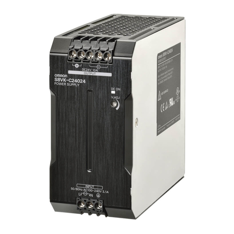 Omron S8VK-C User manual