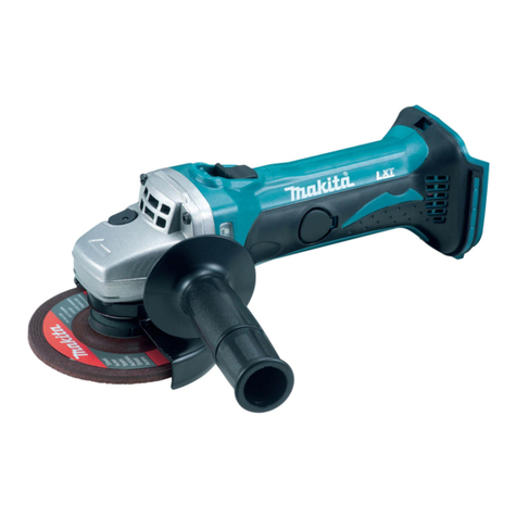 Makita DGA452Z instruction manual