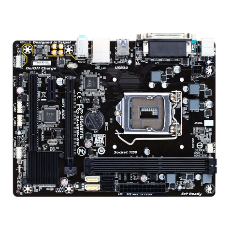 Gigabyte GA-H81M-WW User manual