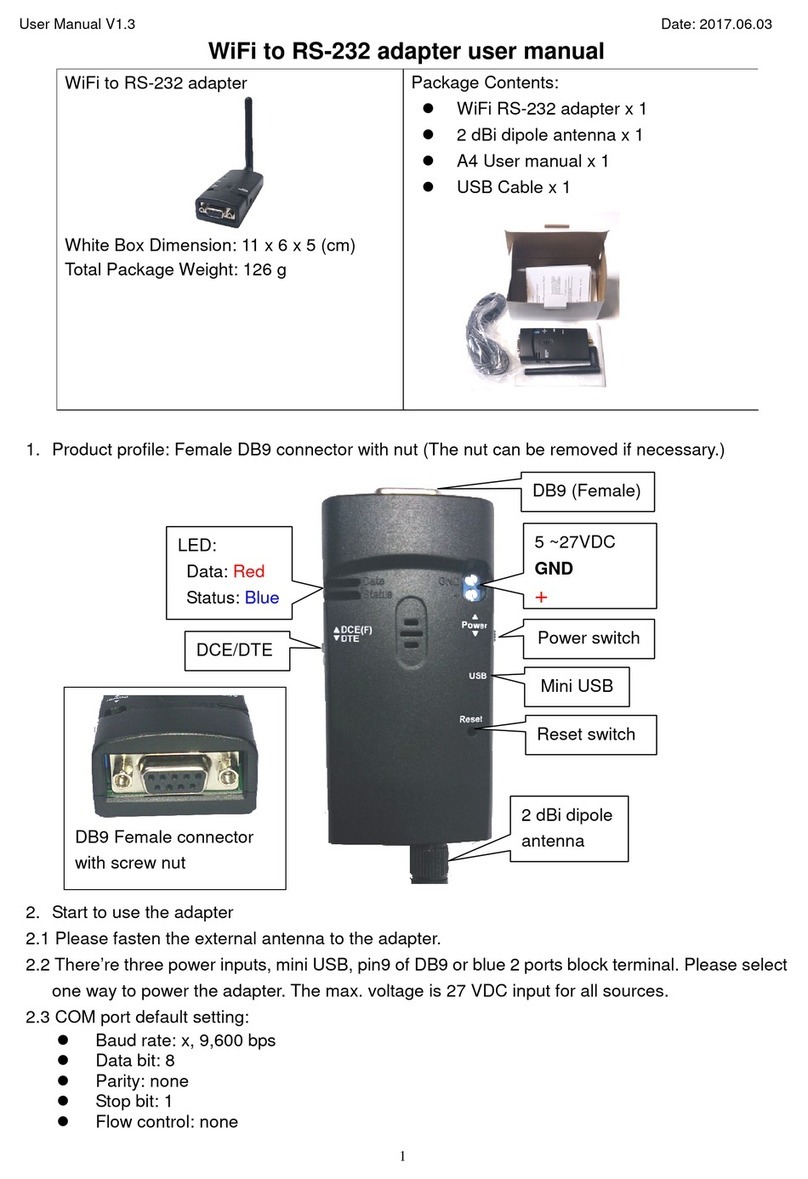 Uconnect WA-232E user manual