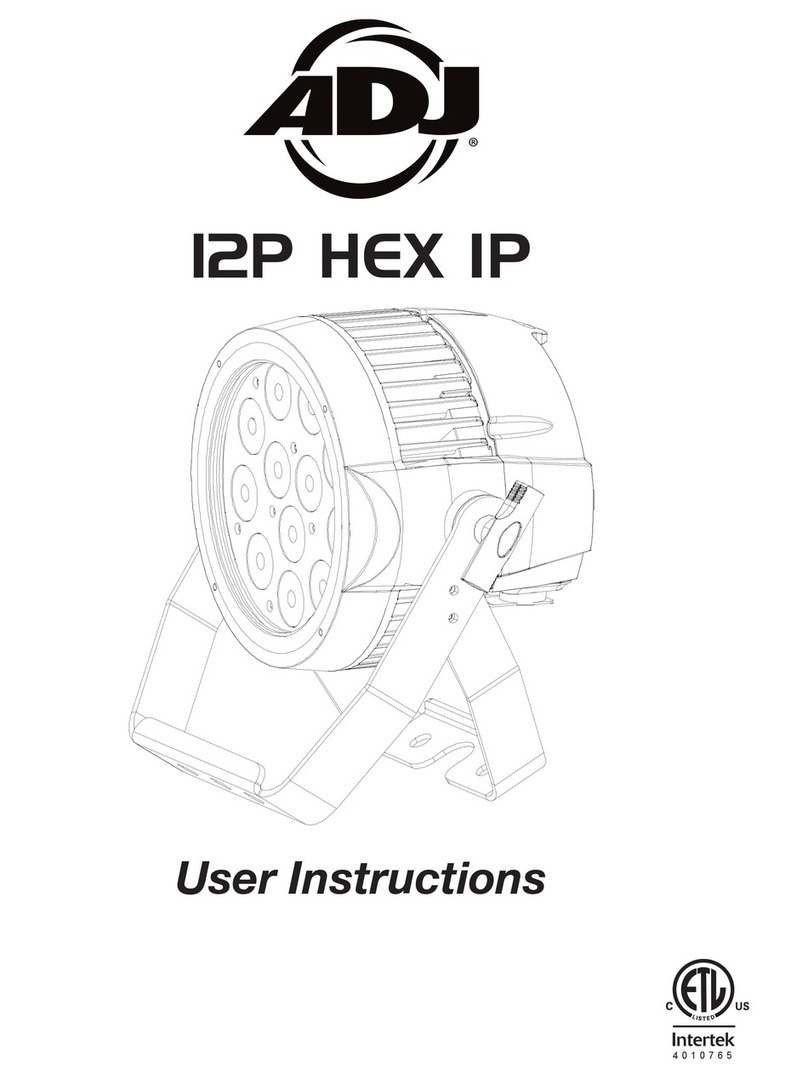 ADJ 1226100361 User manual