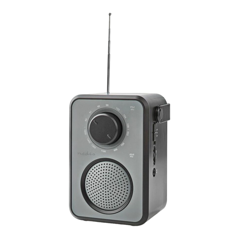 nedis RDFM1400GY quick start guide