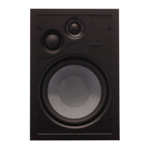 MSE Audio PHASE TECH CIX IN-WALL owner's manual