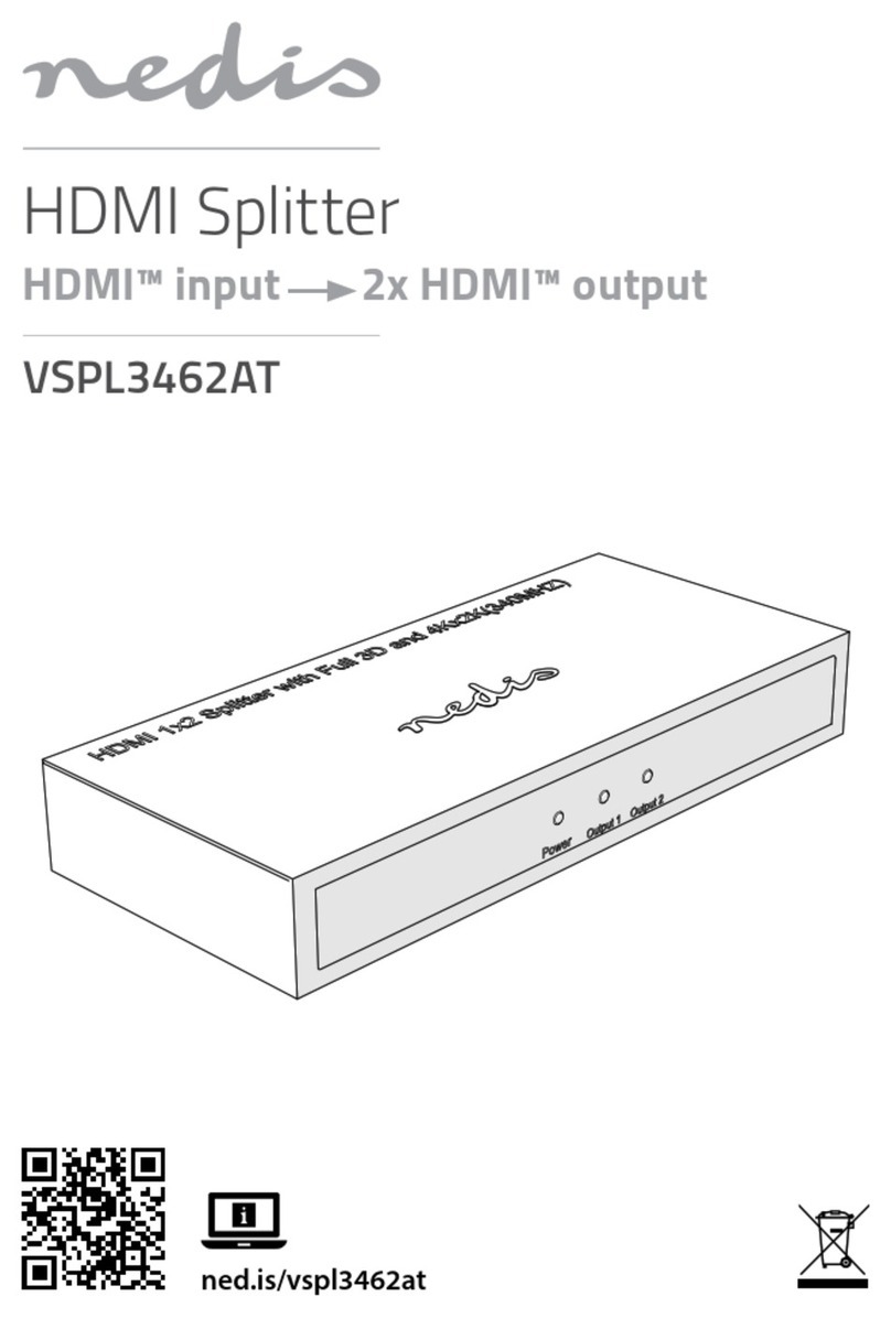nedis VSPL3462AT quick start guide