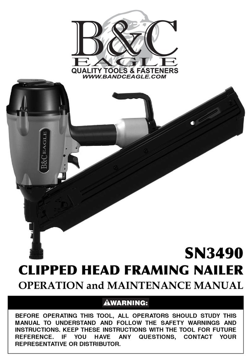 B&C Eagle SN3490 Operation and maintenance manual
