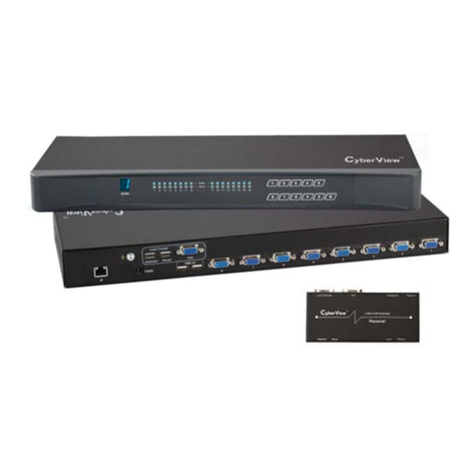 Austin Hughes Electronics CyberView DB-15-IP802H User manual
