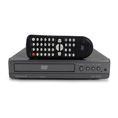 Magnavox MWD200F Service manual