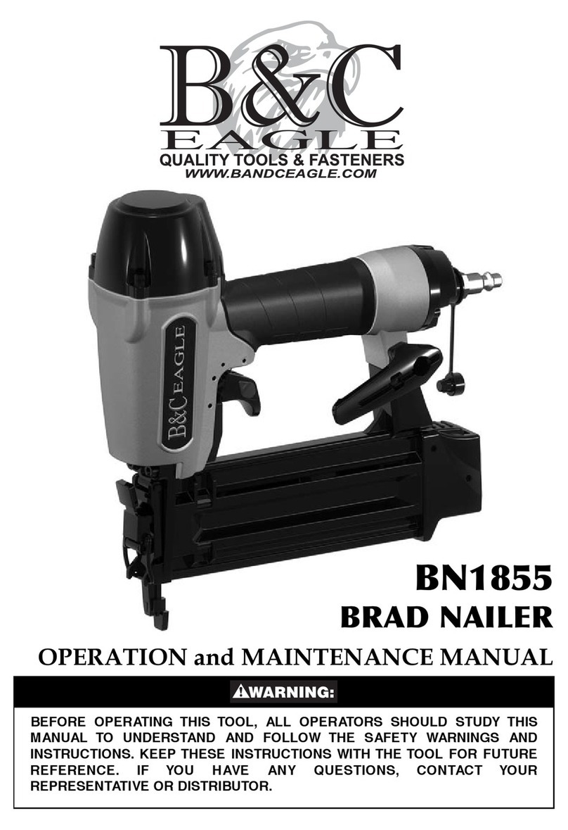 B&C Eagle BN1855 Operation and maintenance manual