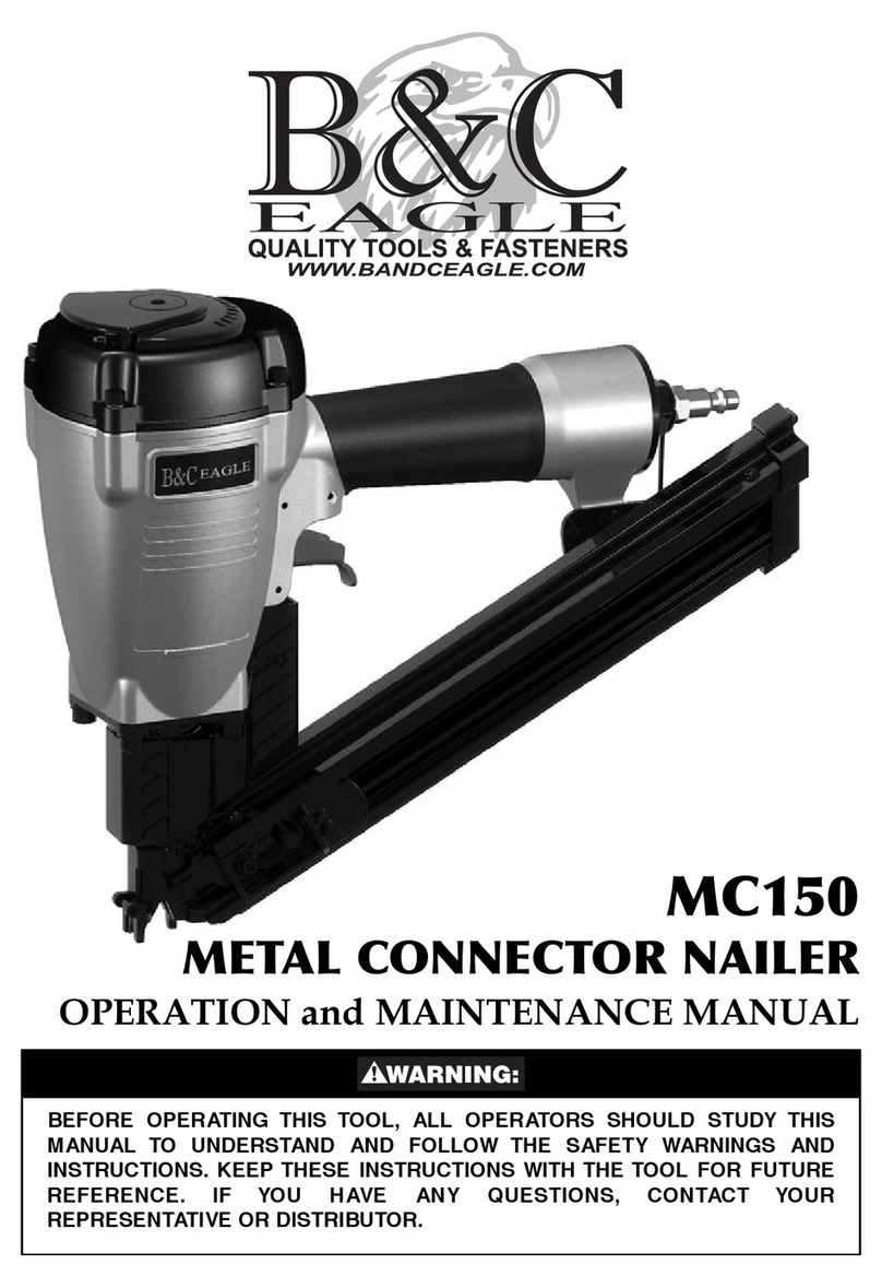 B&C Eagle MC150 Operation and maintenance manual