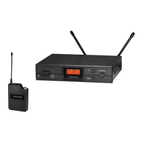Audio Technica Professional 2000 Series manual