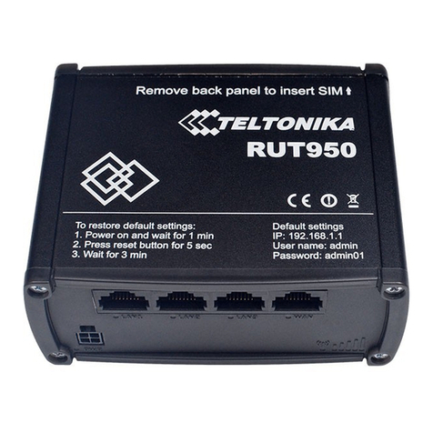 Teltonika RUT950-V2 User manual