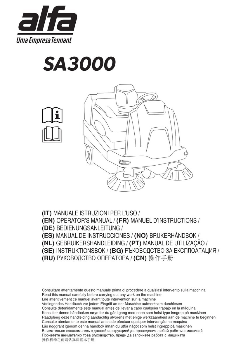 Alfa Network SA3000 Operator's manual