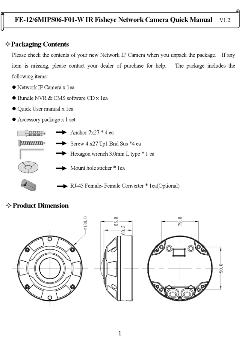 I-View FE-12MIPS06-F01-W Installation guide I-View FE-12MIPS06-F01-W Installation guide