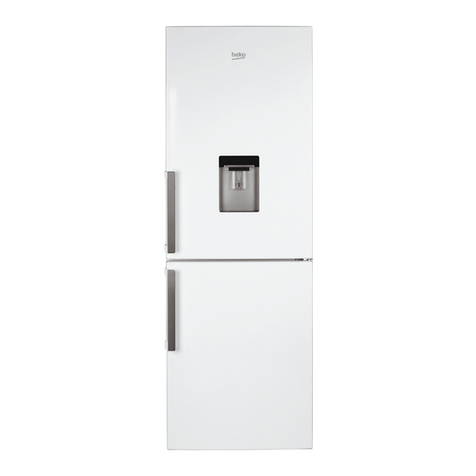 Beko CFP1675DW manual