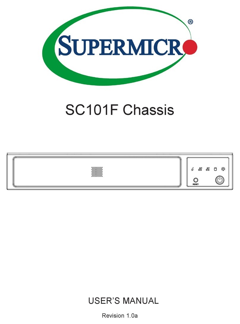 Supermicro SC101F User manual