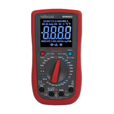 Velleman 2298892 user manual
