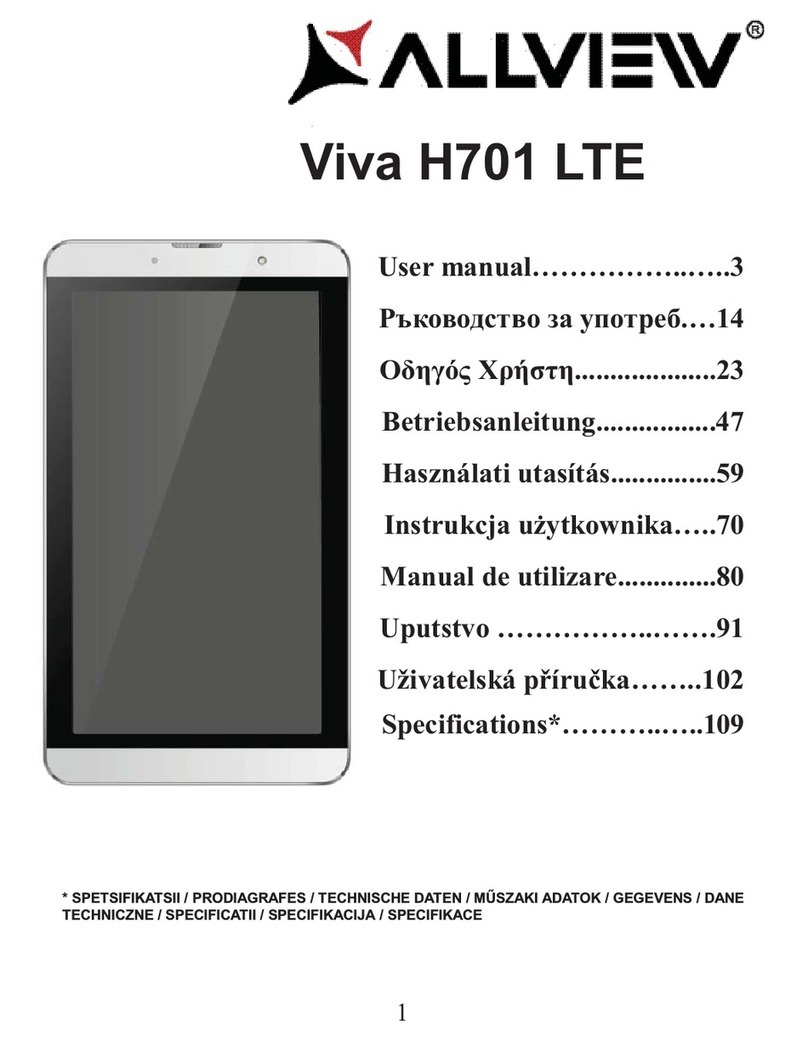 Allview Viva H701 LTE user manual