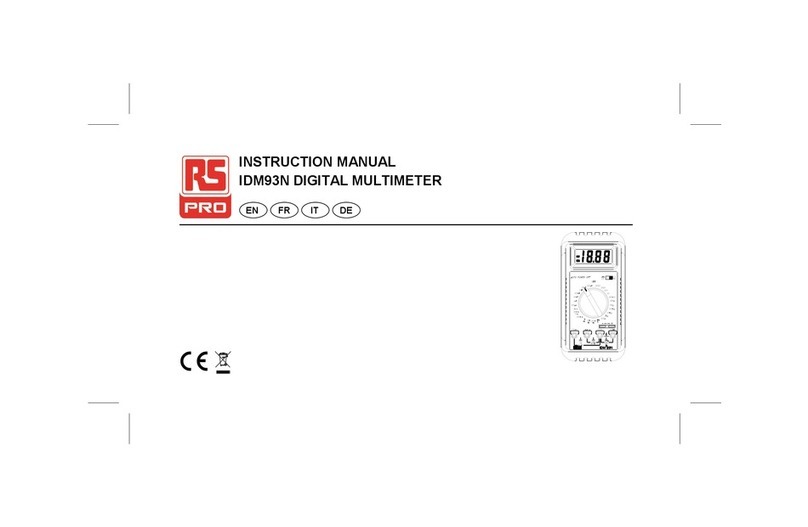 RS PRO IDM93N instruction manual