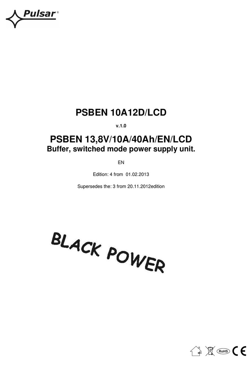 Pulsar PSBEN 10A12D/LCD manual