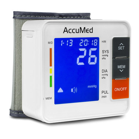 AccuMed ABP801 User manual